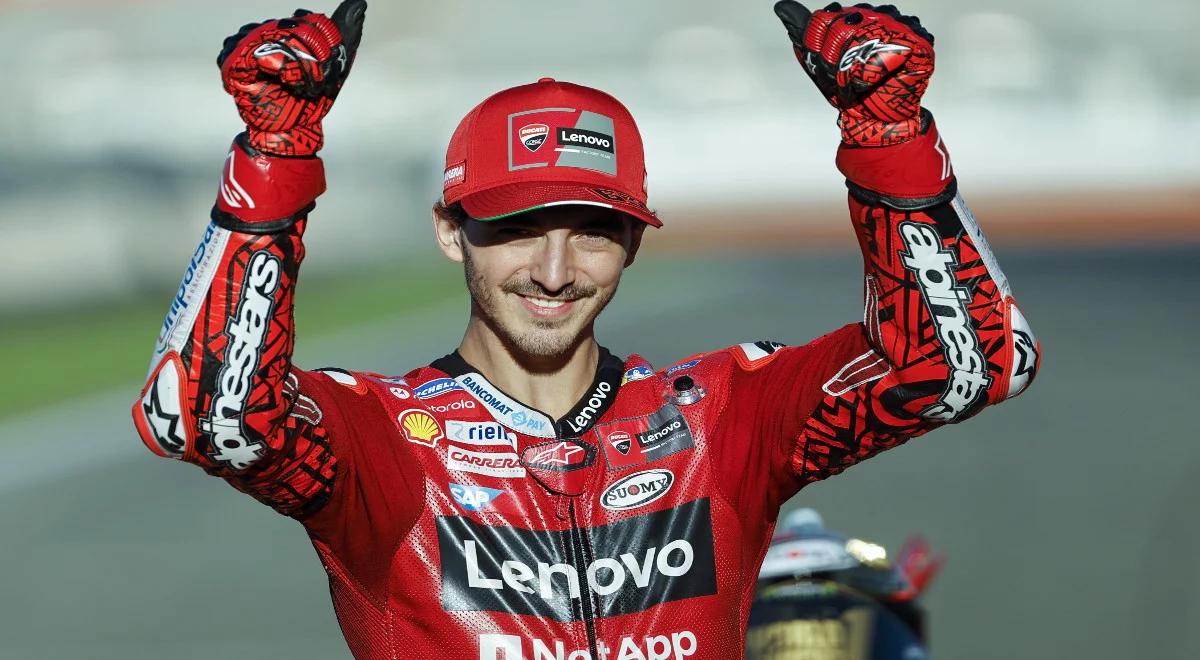 MotoGP: ostatni wyścig wyłonił mistrza świata. Bagnaia może świętować 