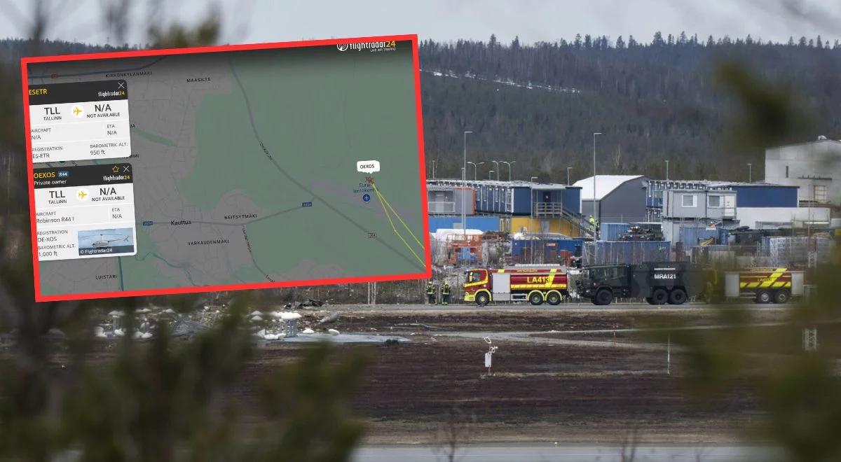 Finlandia. Dwa helikoptery zderzyły się w powietrzu i runęły na ziemię
