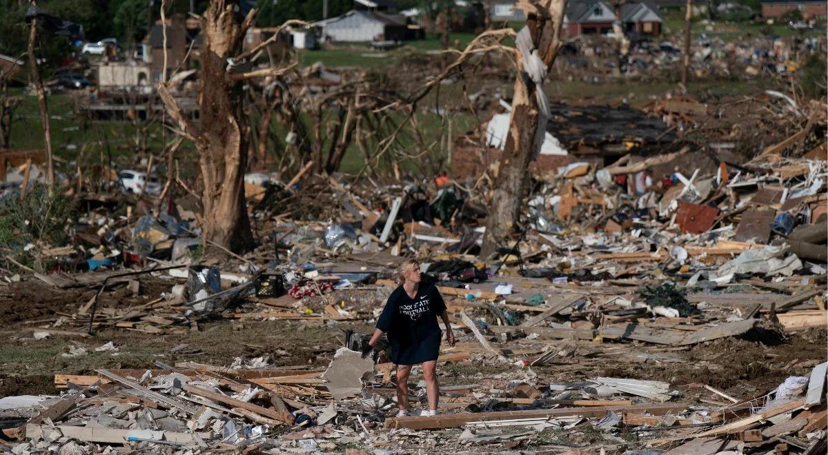 Burze, wichury i tornada. Żywioł pustoszy kolejne regiony USA