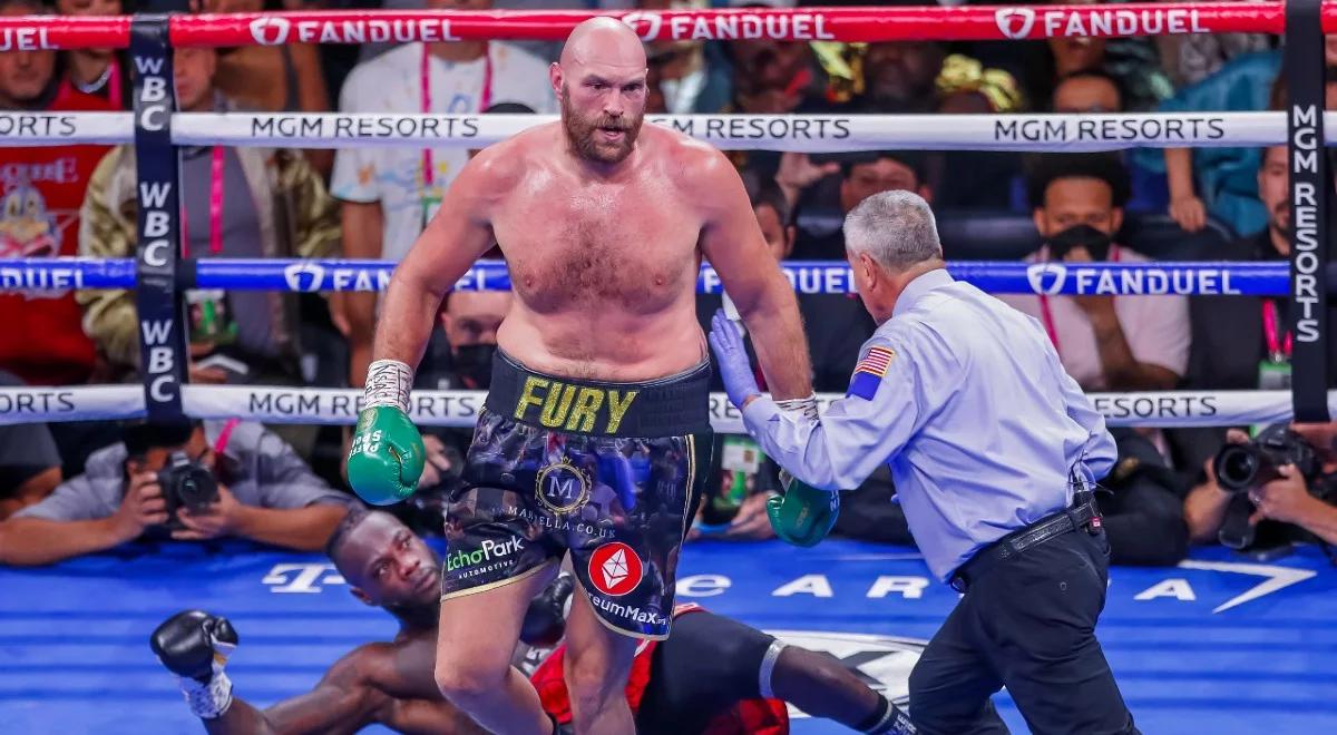 Koniec trylogii Fury - Wilder. Brytyjczyk znokautował Amerykanina i zachował pas mistrza świata WBC