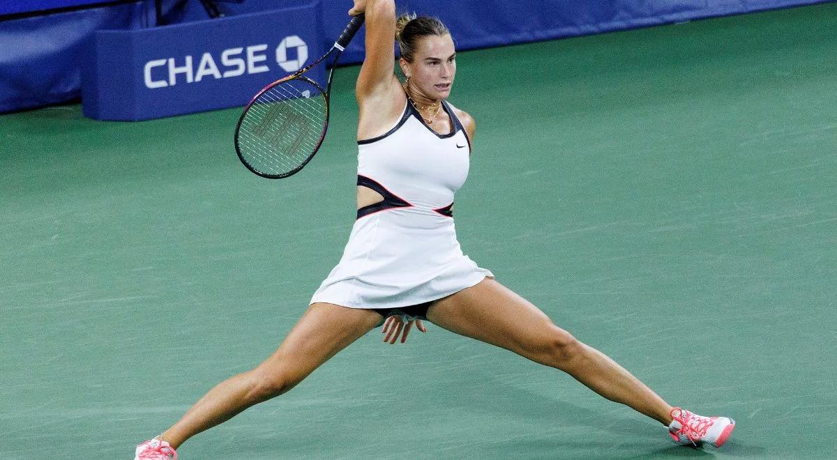 US Open. Sabalenka awansowała do półfinału bez gry