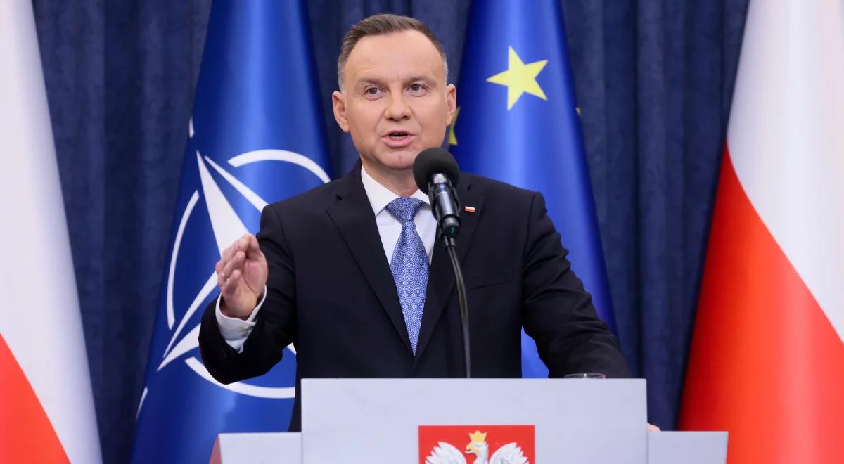 Prezydent Andrzej Duda: nie zgodzę się na akt prawny pozwalający weryfikować nominacje sędziowskie