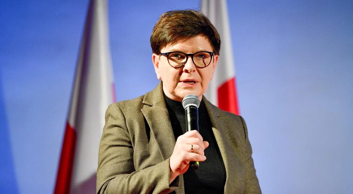  "Kpina z prawa, antydemokratyczne wizje brukselskich elit". Beata Szydło o wyroku TSUE