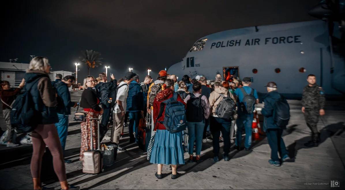 Trwa ewakuacja Polaków z Izraela. Kolejny Hercules lądował w Tel Awiwie