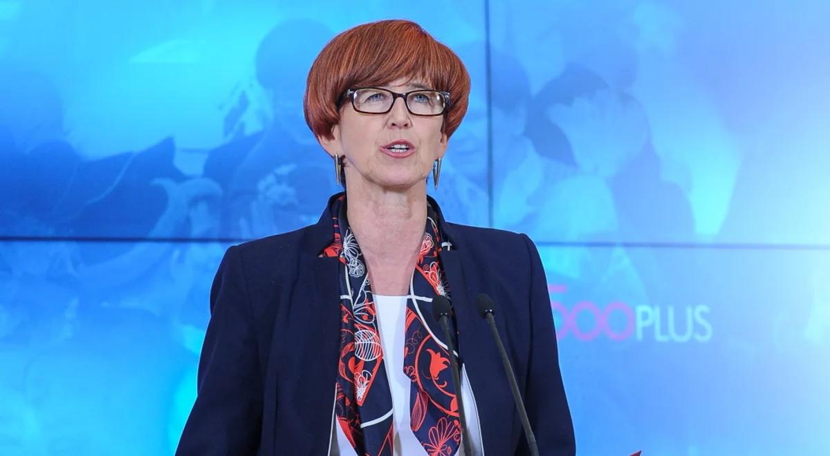 Elżbieta Rafalska: sytuacja FUS dobra, emeryci i renciści mogą spać spokojnie