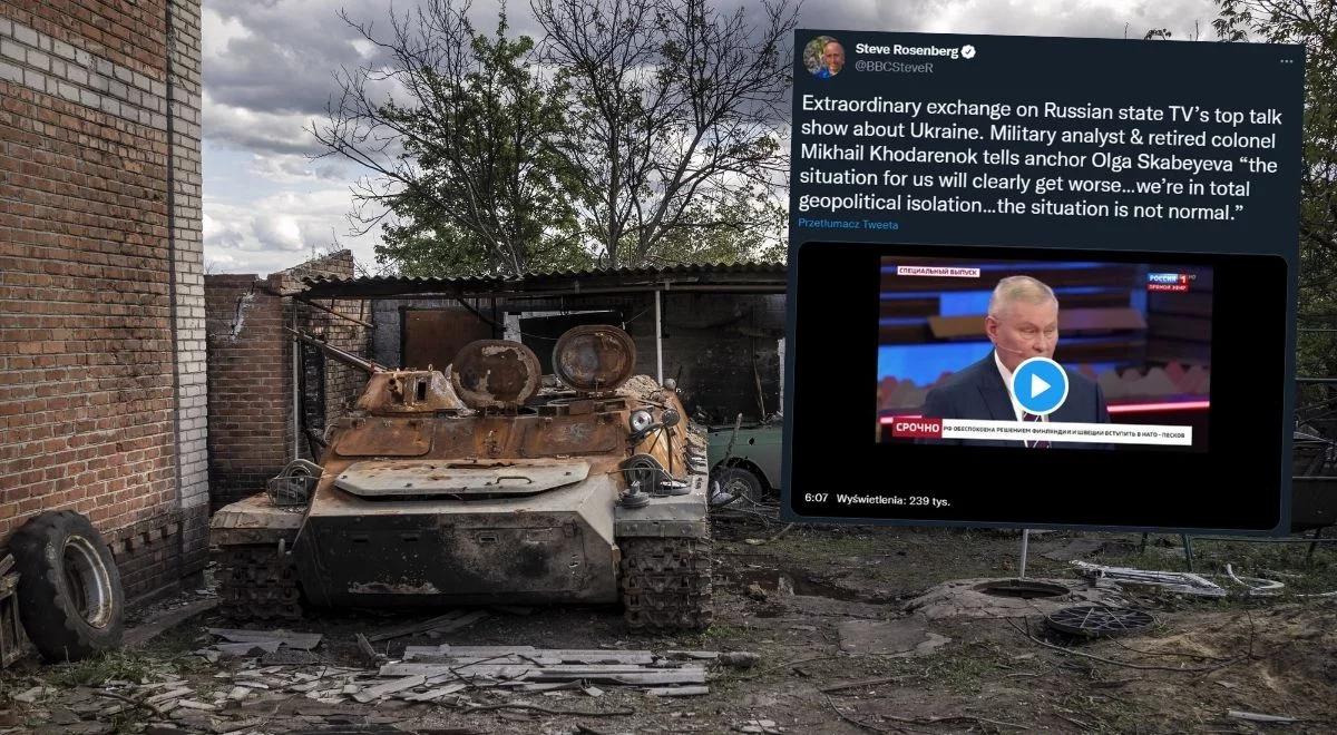 Propaganda Kremla się kruszy? Rosjanie mogą być w szoku po słowach eksperta w TV [WIDEO]