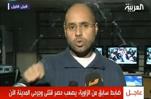 Al-Arabija: Syn Kaddafiego przestrzega przed wojną domową
