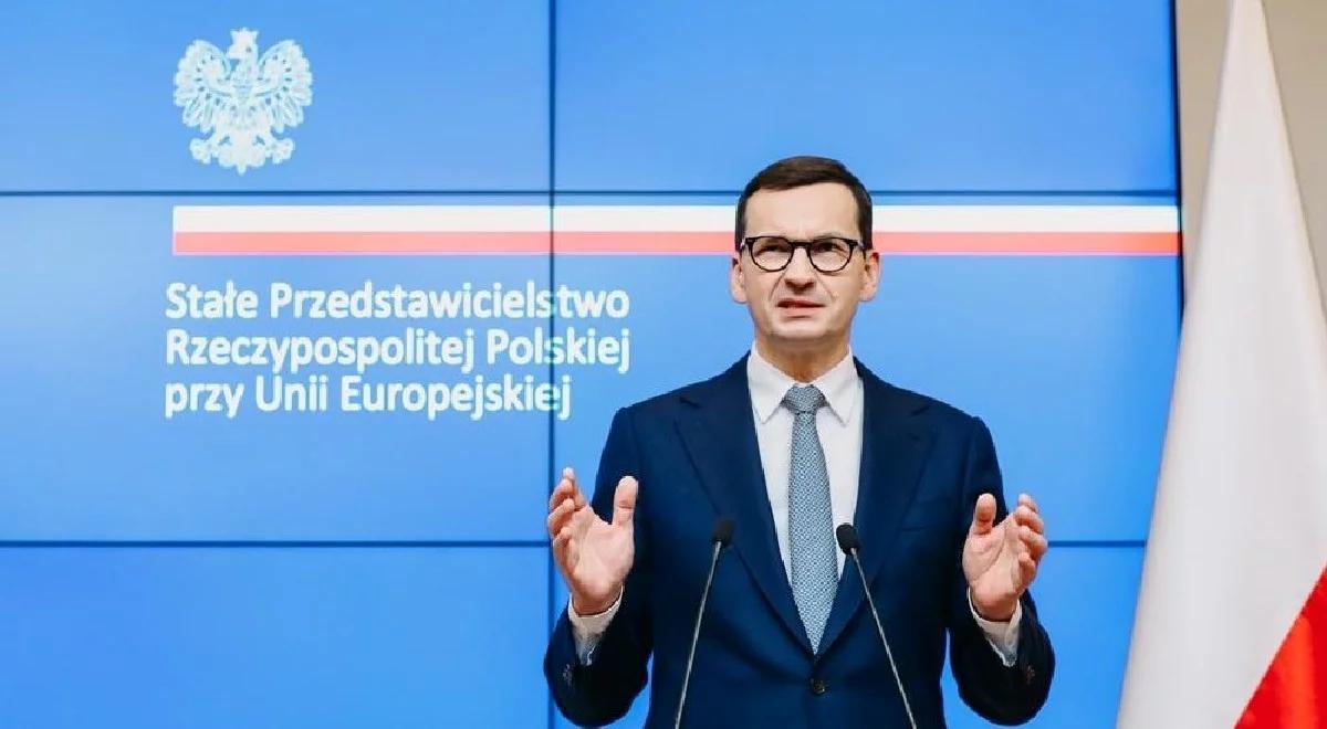 Polska chce kolejnych sankcji wobec Rosji. Premier weźmie dziś udział w szczycie UE