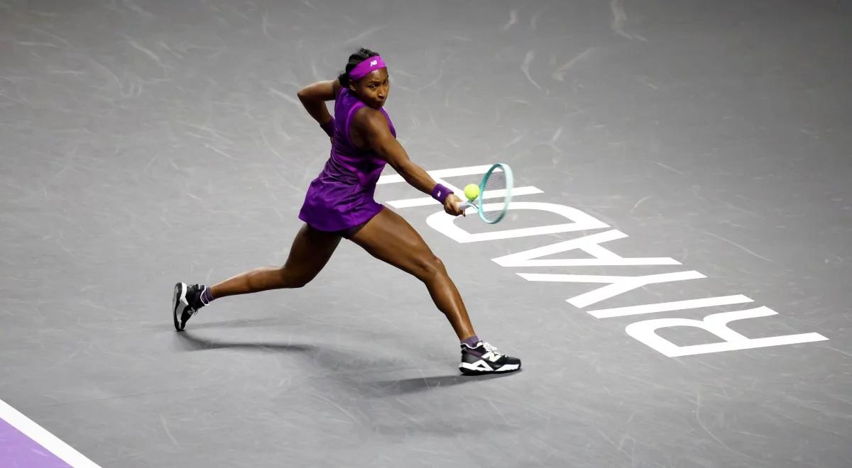 WTA Finals. Ponad trzy godziny walki i rollercoaster w finale. Cori Gauff pokonała Qinwen Zheng