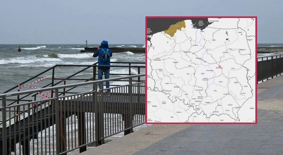 Silny wiatr na Wybrzeżu. Jest ostrzeżenie IMGW