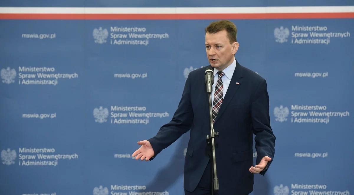 Mariusz Błaszczak: unieważniony dokument dotyczący polityki migracyjnej Polski