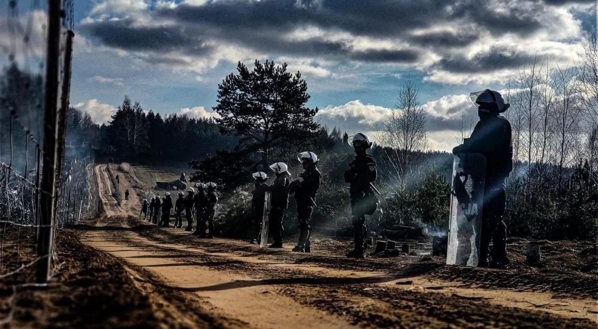 Wsparcie wojska i Straży Granicznej. Policyjni kontrterroryści zadbają o ochronę polsko-białoruskiej granicy