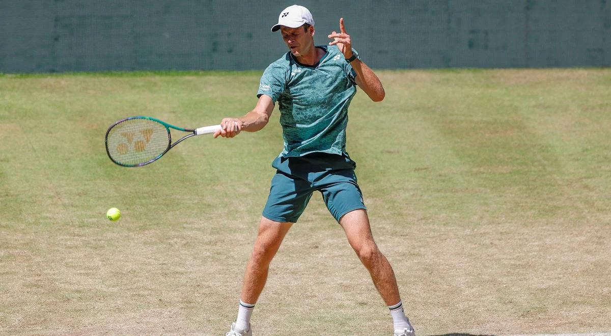 ATP Halle: Hubert Hurkacz zwycięża po zaciętym boju. Polak zagra w półfinale