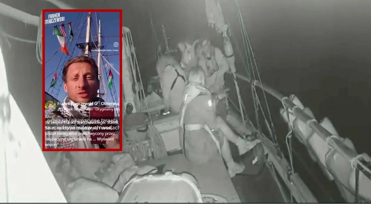 Wszyscy Polacy z Global Sumud Flotilla zatrzymani przez Izrael. Wśród nich poseł