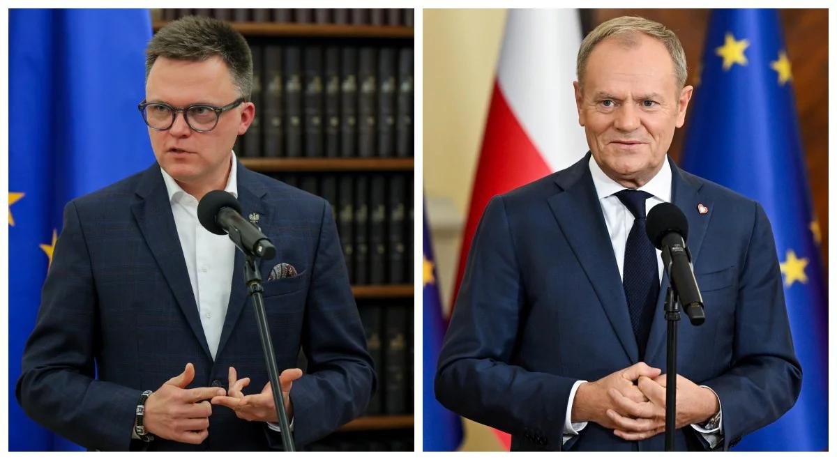 Tusk skomentował wyjaśnienia Hołowni. "Absolutnie wystarczające"