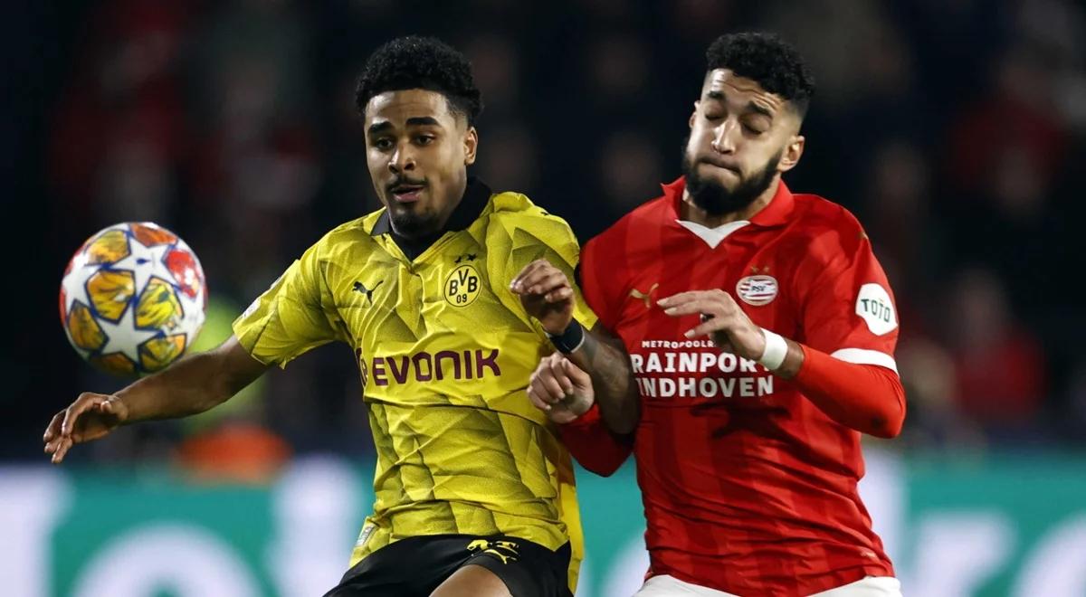 Liga Mistrzów. PSV - Borussia Dortmund. Dwa gole w Eindhoven, kwestia awansu wciąż otwarta