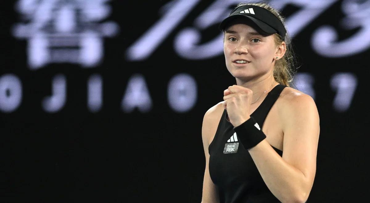 Australian Open: Jelena Rybakina się nie zatrzymuje. Pogromczyni Świątek w półfinale 