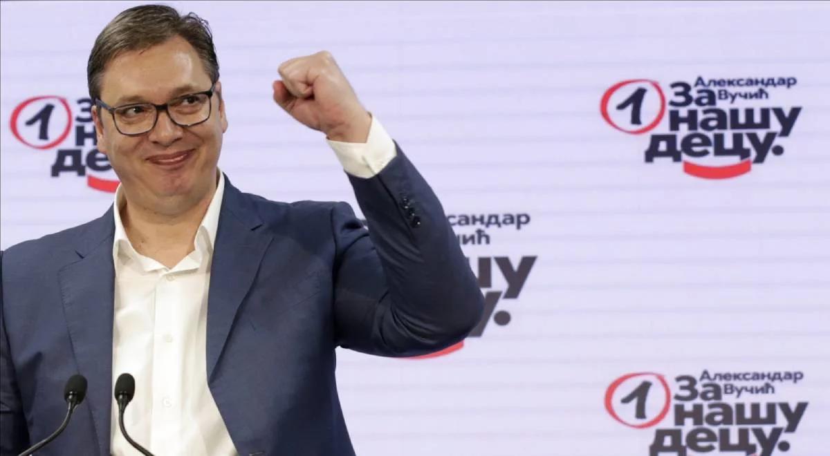 "Historyczne zwycięstwo". Prezydent Serbii po wyborach parlamentarnych