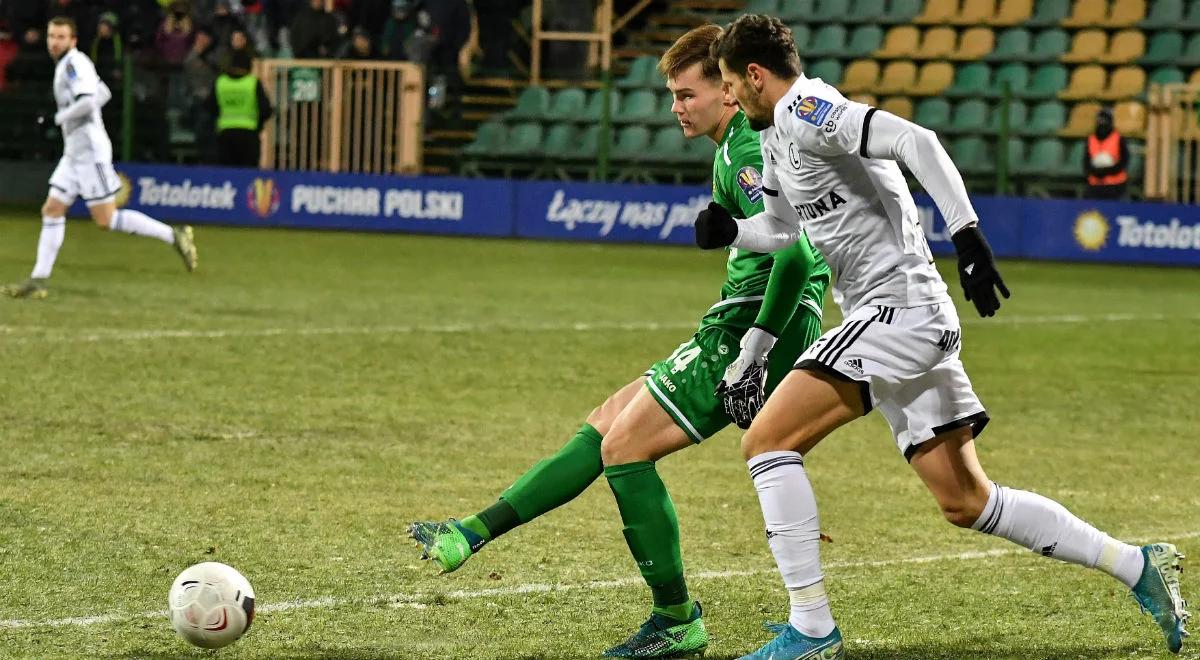 Puchar Polski. Dwie szybkie bramki ustawiły mecz w Łęcznej. Legia Warszawa lepsza od Górnika