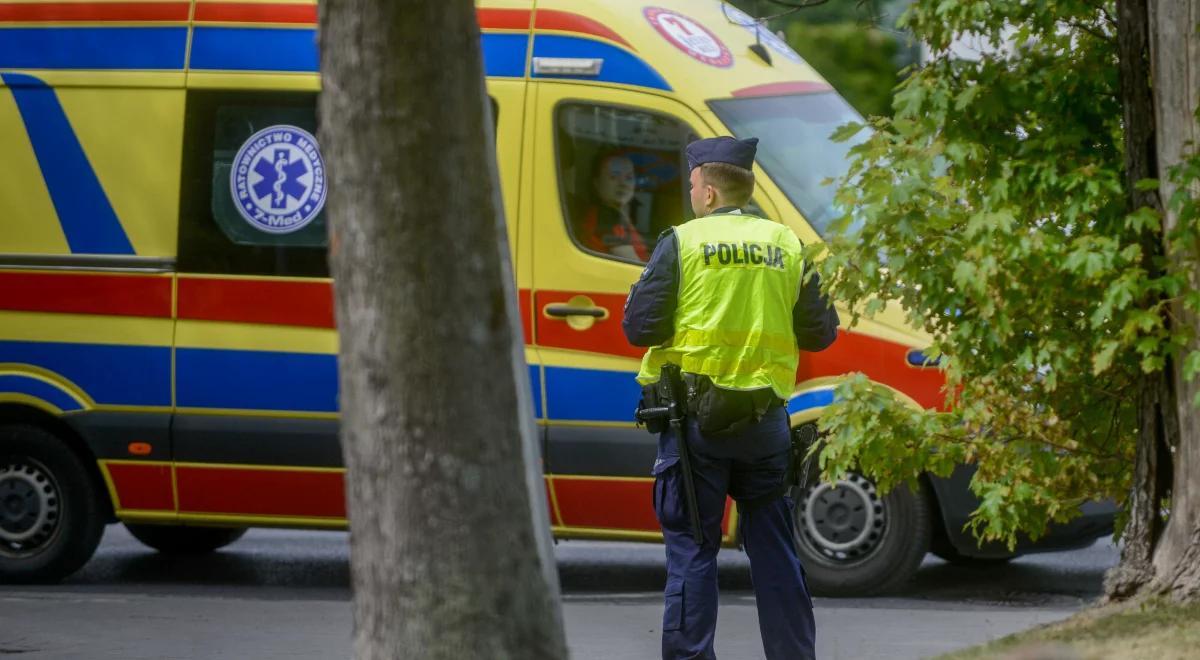 Pasłęk. Atak nożownika. Dwóch nastolatków w szpitalu