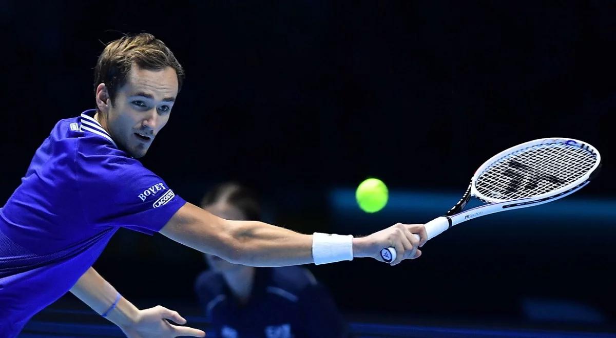 ATP Finals: kapitalny mecz w Grupie Czerwonej. Miedwiediew pokonał Zvereva