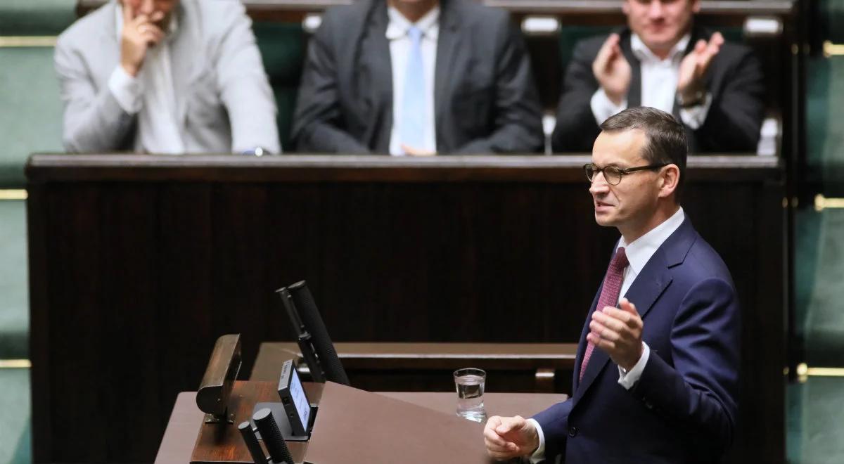 Mateusz Morawiecki o proteście pod Sejmem: apeluję do opozycji o racjonalność i zdrowy rozsądek