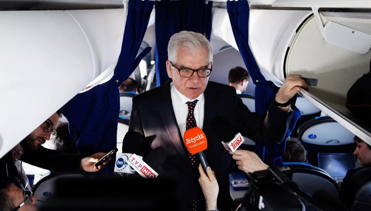 Będzie porozumienie Polski z KE do 14 maja? Szef MSZ zabrał głos