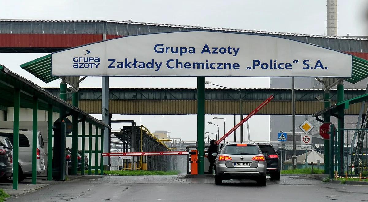 Działali na szkodę Zakładów Chemicznych Police. Kolejni zatrzymani przez CBA