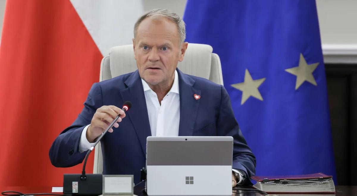 Tusk zdecydował ws. stopni alarmowych w Polsce. Komunikat RCB