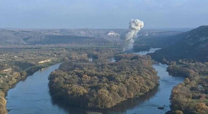 Zmasowany ostrzał Ukrainy. Jedna z rosyjskich rakiet spadła na teren Mołdawii