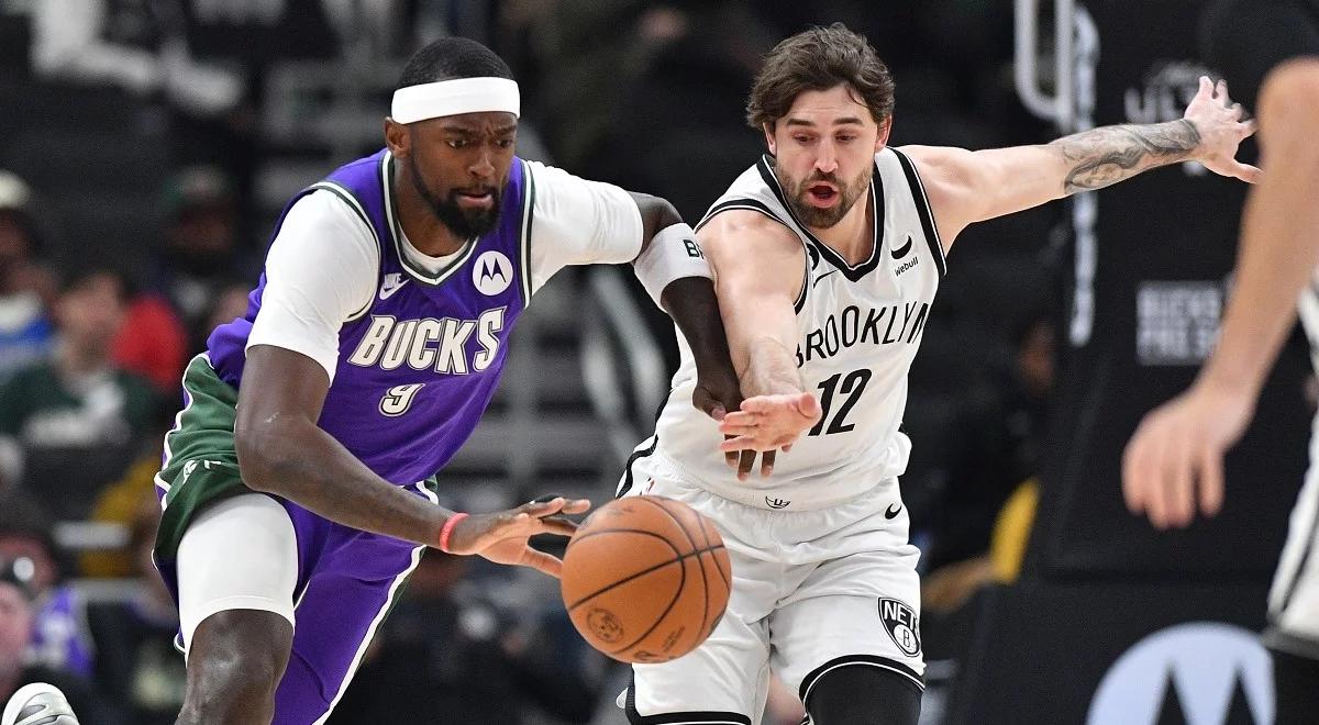 NBA: Milwaukee Bucks lepsi od Brooklyn Nets. Bobby Portis zastąpił Giannisa Antetokounmpo