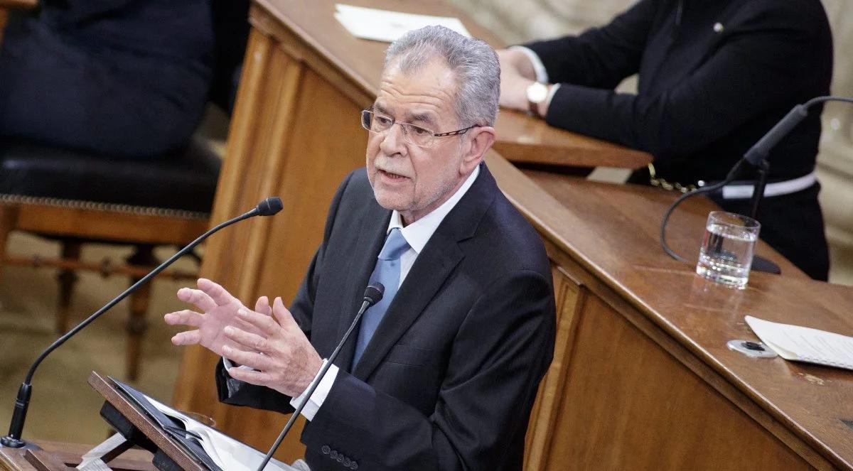 Alexander Van der Bellen nowym prezydentem Austrii