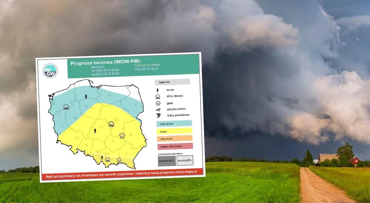 Uwaga! Fale upałów i burze z gradem. IMGW ostrzega