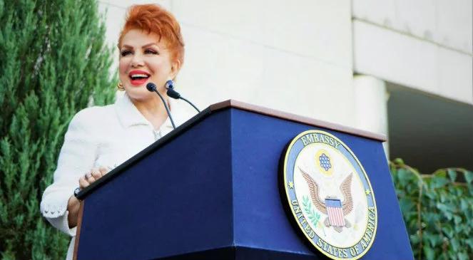 Georgette Mosbacher: dziękuję polskim medykom, którzy są w tej chwili w drodze do Chicago