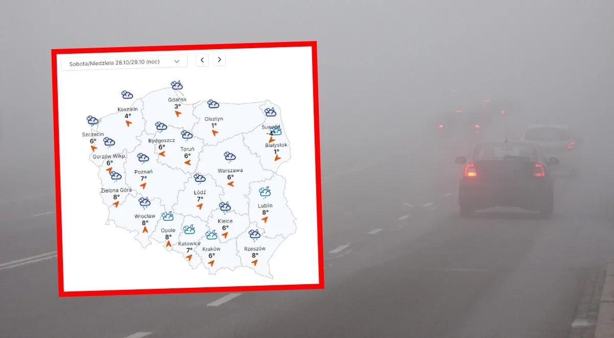 Pogoda: chłodno, szaro i ponuro. W nocy możliwe przymrozki