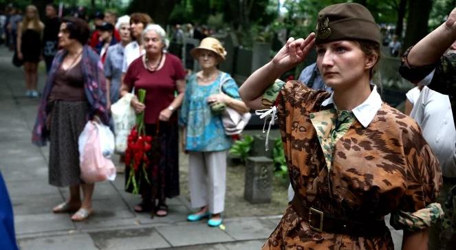 70. rocznica wybuchu Powstania Warszawskiego [relacja z obchodów]