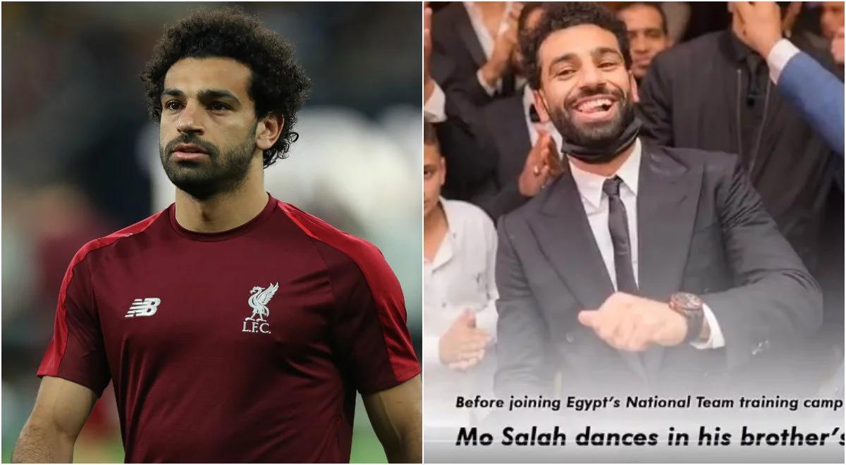 Mohamed Salah zakażony koronawirusem. Na weselu brata miał maseczkę... pod brodą [wideo]