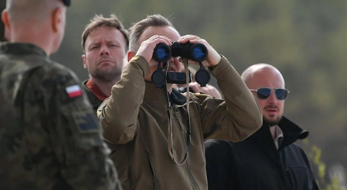 Incydent z balonem znad Białorusi. Prezydent Duda: wyciągamy wnioski z takich sytuacji