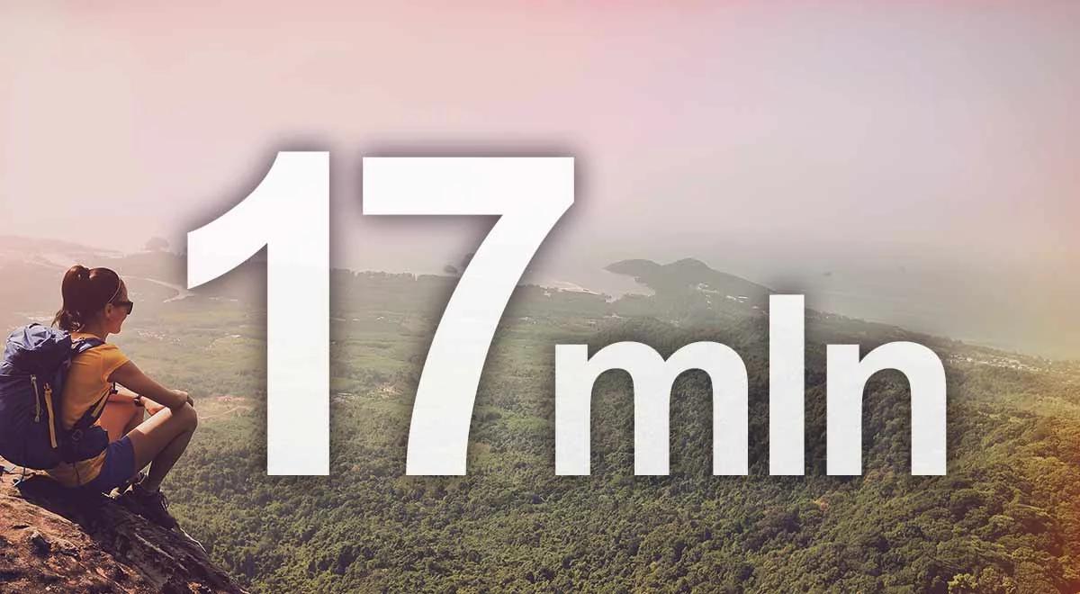 17 milionów turystów przyjeżdża do Polski