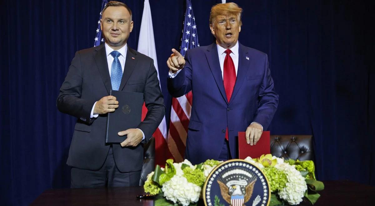 "Dbałość o polskie interesy nie zna kalendarza wyborczego". Premier o wizycie prezydenta w USA