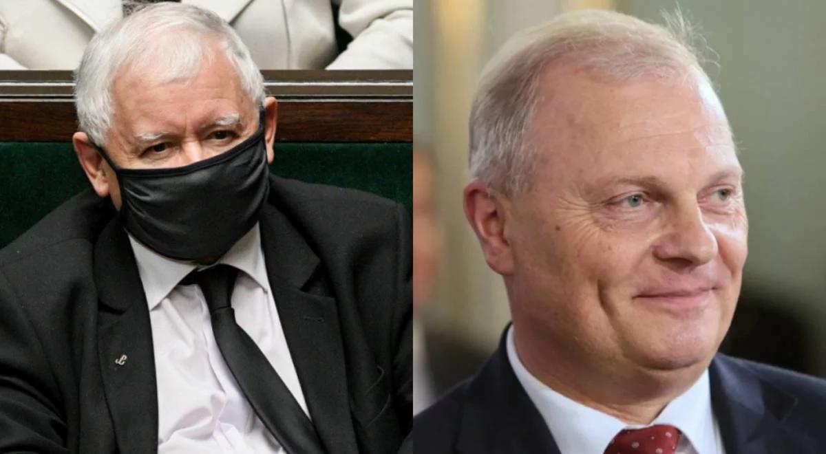 Jarosław Kaczyński spotkał się z posłem Lechem Kołakowskim. "Sprawa mojej obecności w PiS jest otwarta"