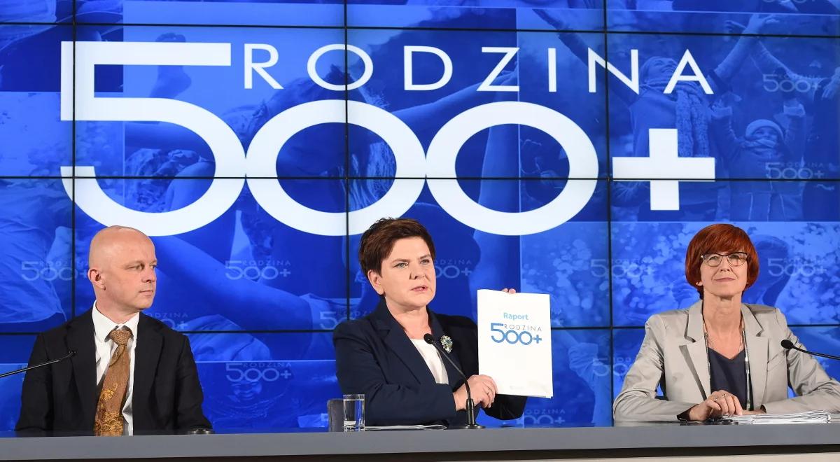 Rodzina 500+: Beata Szydło - to program inwestycyjny, nie na kredyt
