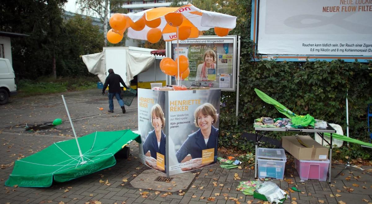 Niemcy: zraniona nożem kandydatka na burmistrza Kolonii wygrała wybory