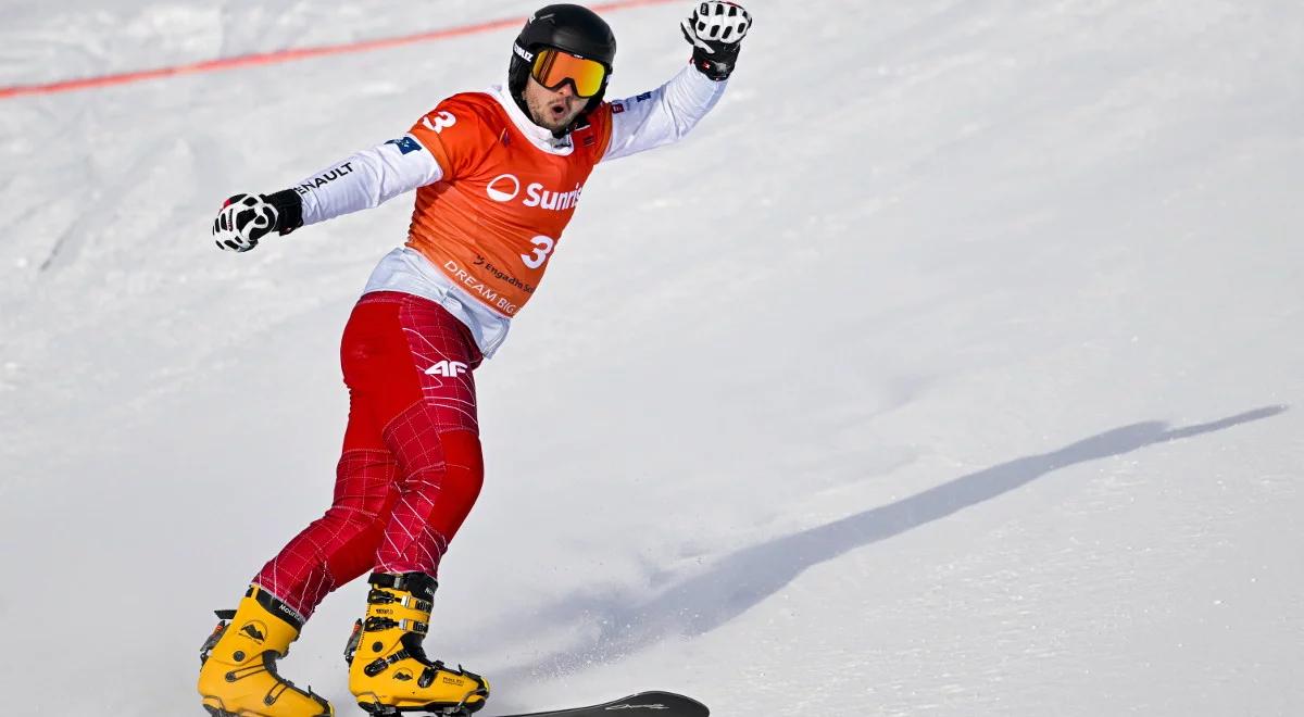 PŚ w snowboardzie: Oskar Kwiatkowski się nie zatrzymuje! Polak znowu wygrał i jest liderem PŚ