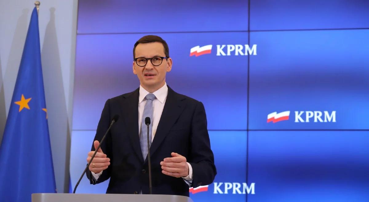 "Wysyłamy kolejne pismo do KE w tej sprawie". Premier o zmniejszeniu podatku VAT na paliwa