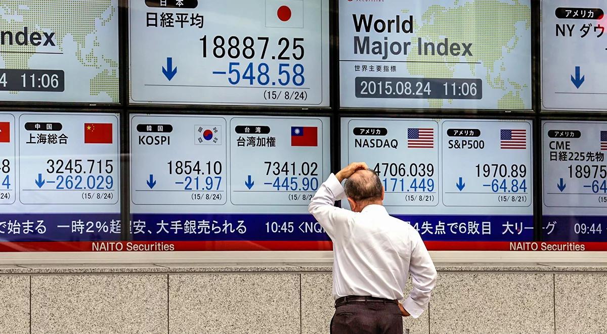 Spadki na Wall Street: Dow Jones obniżył się nawet o 5 proc., na zamknięciu minus 3,57 proc.