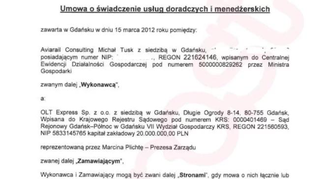 Syn premiera zarabia w OLT 6 tysięcy złotych