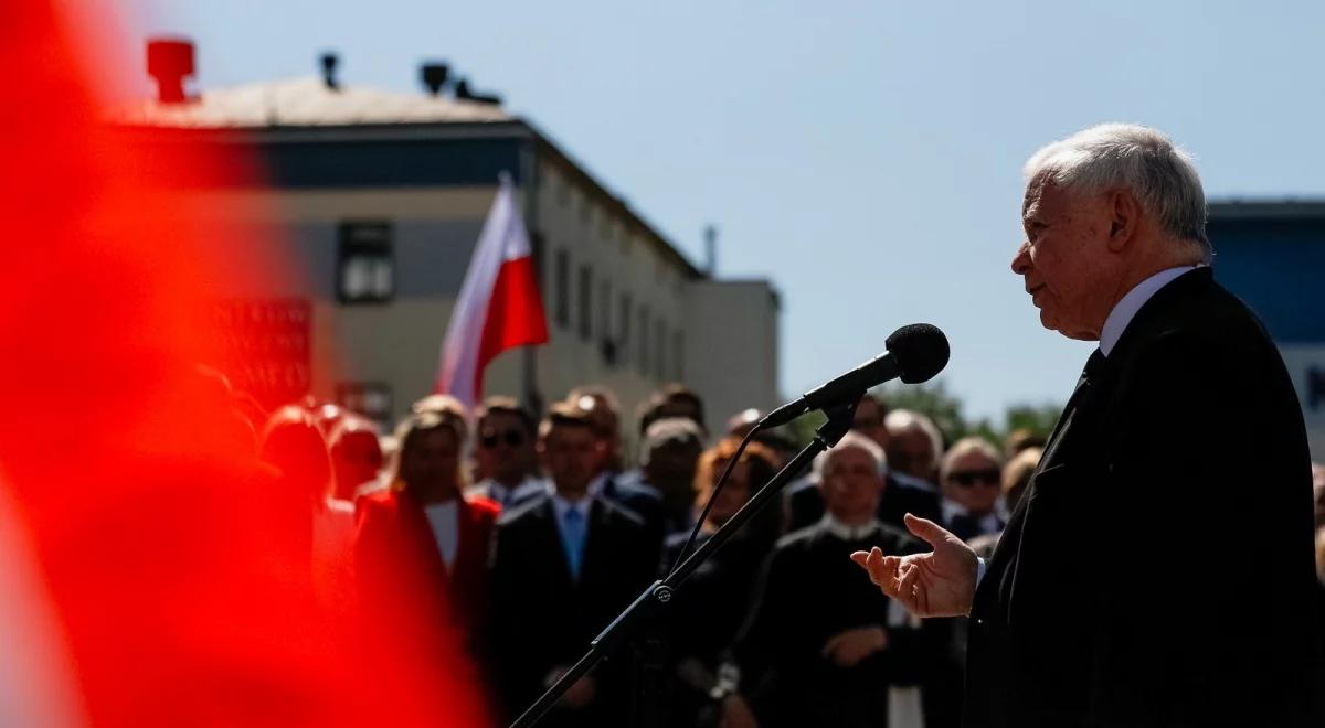 Spotkanie PiS w Bogatyni. Wicepremier Kaczyński: najważniejsze są ludzkie problemy i o tym będę mówił