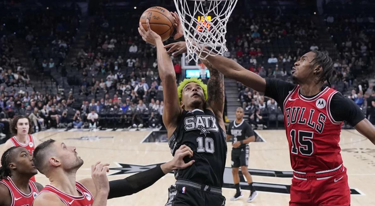 NBA. Jeremy Sochan wrócił na dobre i zachwycił. Spurs odczuli jednak brak Wembanyamy