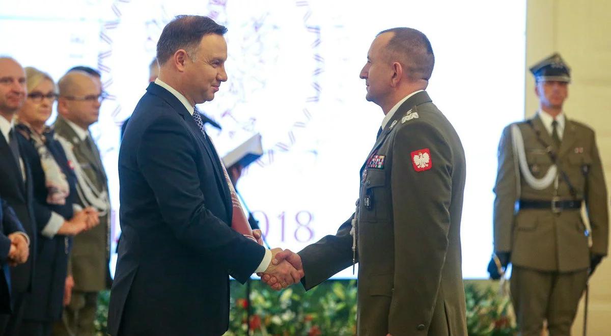 Prezydent Andrzej Duda wręczył dziewięć awansów generalskich 